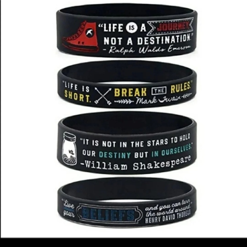 ✨Motivational Quote Message Bracelets✨
